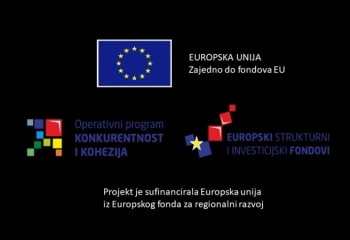 Projekt je sufinancirala Europska unija iz Europskog fonda za regionalni razvoj