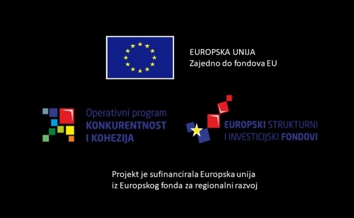 Projekt je sufinancirala Europska unija iz Europskog fonda za regionalni razvoj